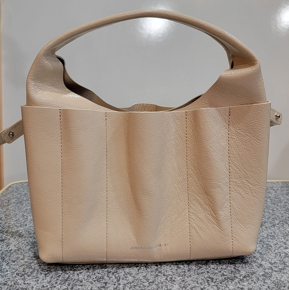 Joseph And Stacey Tapioca Ruffle Tote Bag